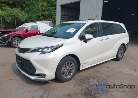 2021 Toyota Sienna Xle from USA, damaged, VIN 5TDYSKFC5MS007183